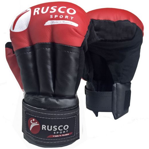 Перчатки для рукопашного боя RUSCO SPORT красные