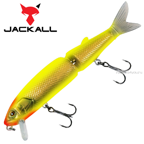 Воблер Jackall Tiny Magallon 88 мм / 7,2 гр / Заглубление: 0,5 - 0,8 м / цвет: gold & chartreuse