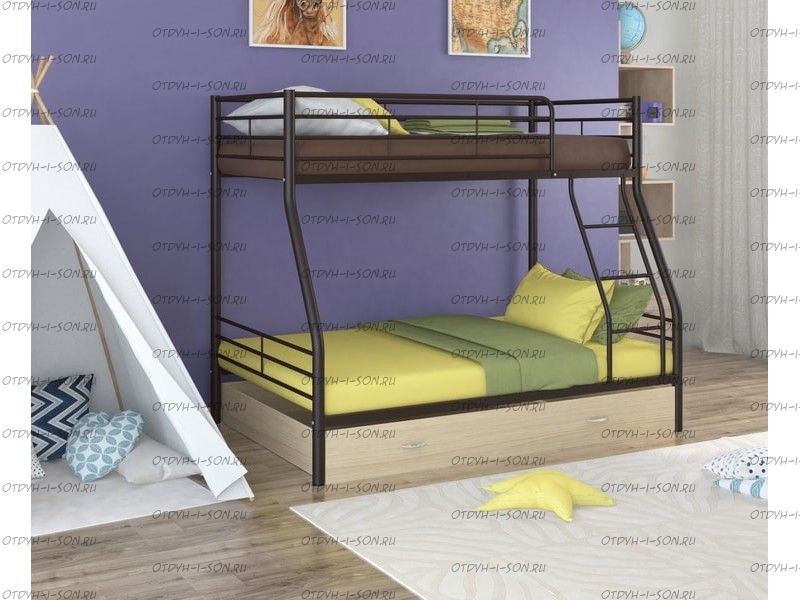 Кровать двухъярусная Гранада-2Я ФМ 120