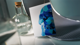 Дизайнерские карты Memento Mori Blue Playing Cards