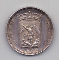 медаль 1868 года AUNC Брюссель Бельгия