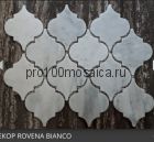 ROVENA BIANCO. Мозаика мрамор,  размер, мм: 335*250*8 (ORRO Mosaic)