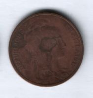 5 сантимов 1916 года Франция