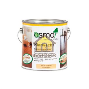 Масло с воском для твердых пород Osmo Klarwachs 1101 Бесцветное