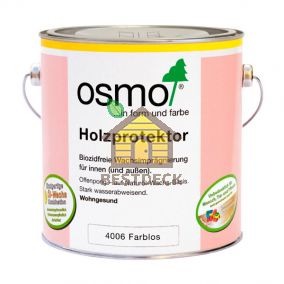 Пропитка с водоотталкивающим эффектом OSMO Holzprotektor 4006 для внутренних и наружных работ