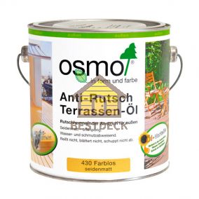 Масло для террас с антискользящим эффектом. Osmo Anti-Rutsch Terrassen-Ol 430 бесцветное