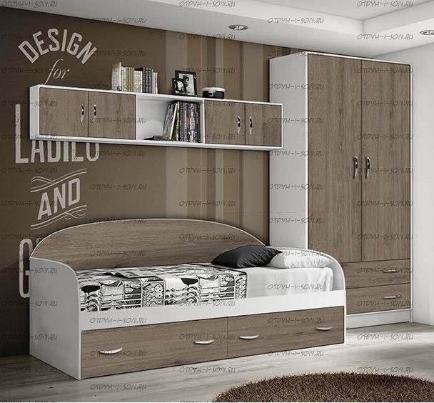 Детская стенка Фанки Кидз-17.3 СВ