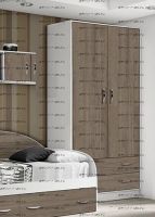 Шкаф 2-х дверный Фанки Кидз 13/20 ФМ (88х43х218)