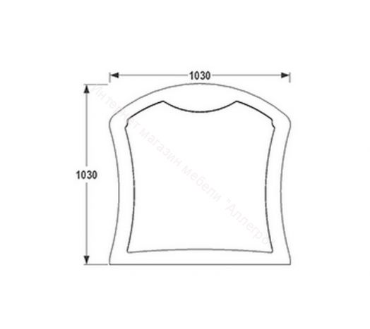 Зеркало  "Ольга 10"