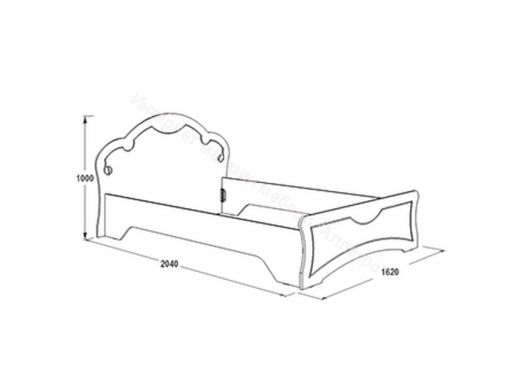 Кровать "Ольга 10" 1400х2000