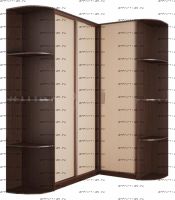 Шкаф-купе угловой Эконом 12 Версаль ЛДСП