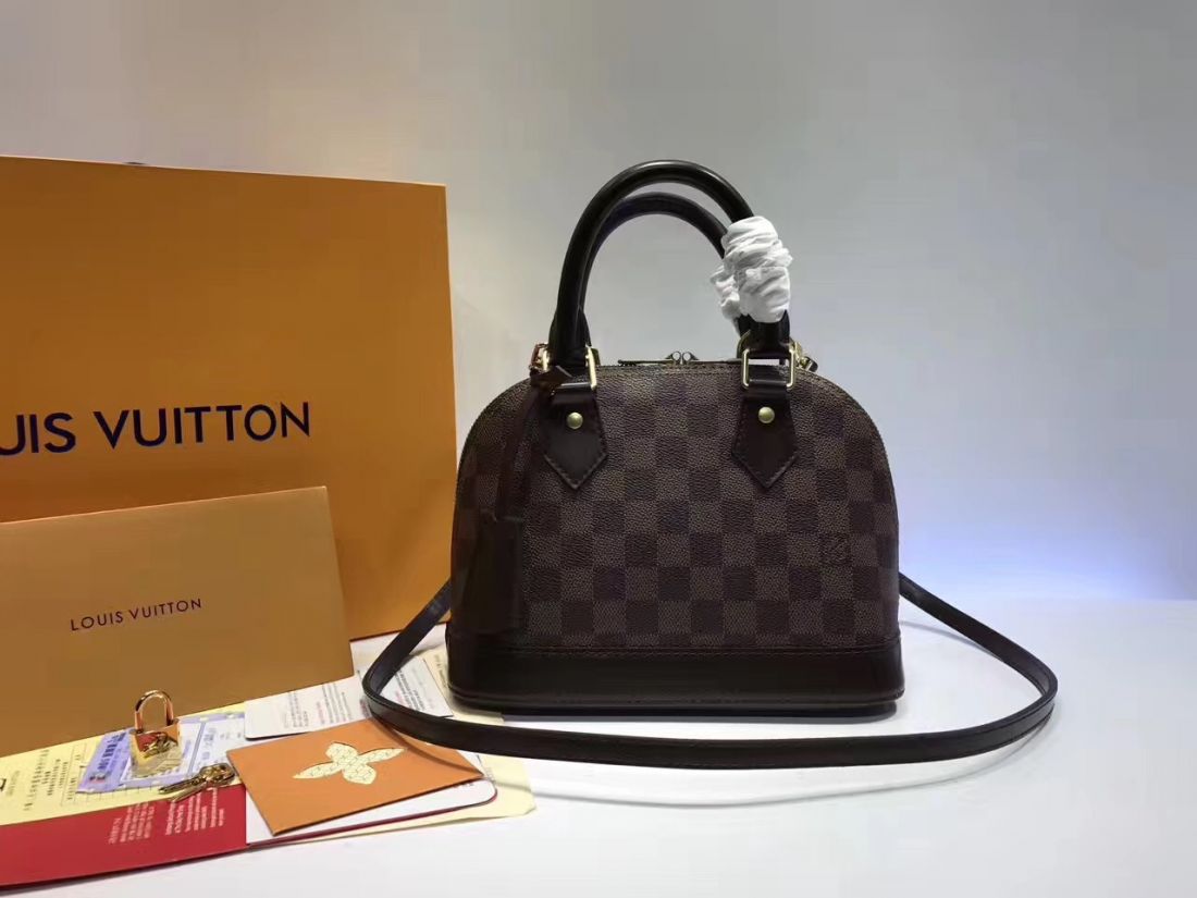 LV Alma BB Damier Ebene