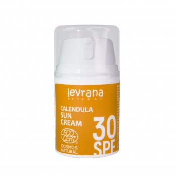Леврана - Солнцезащитный крем для тела Календула 30SPF 50мл
