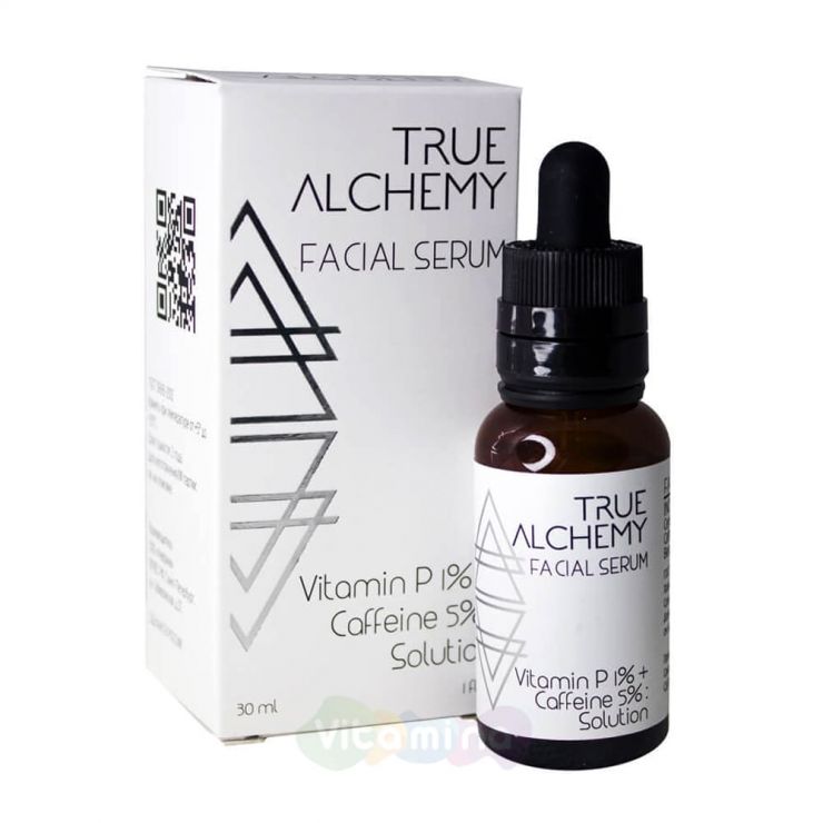 True Alchemy Сыворотка "Витамин P + Кофеин" Vitamin P 1% + Caffeine 5%, 30 мл