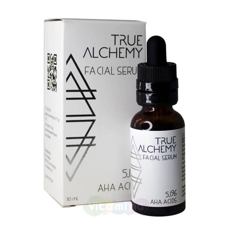 True Alchemy Сыворотка для лица водоэмульсионная AHA Acids 5,1%, 30 мл