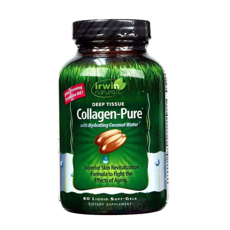 Irwin Naturals Комплекс коллагена Collagen-Pure, 80 капс.