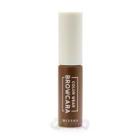 Missha Тушь для бровей Color Wear Browcara, 01 Cappuccino Brown