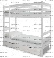 Кровать двухъярусная Модуль №2 Хит продаж!