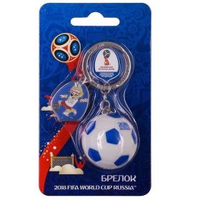 Брелок с мячом Чемпионат мира по футболу FIFA RUSSIA 2018 года