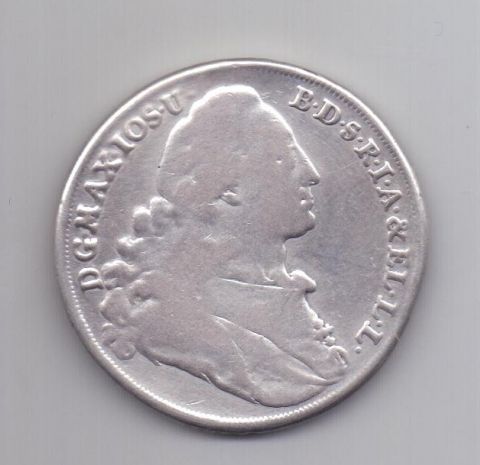 1 талер 1773 года Бавария Германия