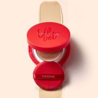 Missha Тональный кушон с матовым финишем Velvet Finish Cushion SPF50+ PA+++, 15 гр