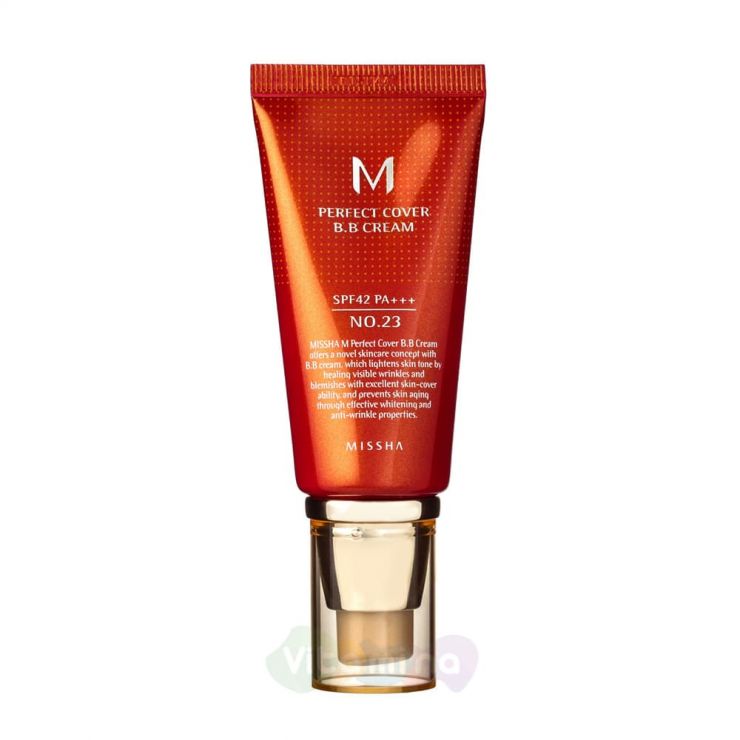 Missha ББ крем с максимальной кроющей способностью M Perfect Cover BB Cream SPF42 PA+++, 50 мл