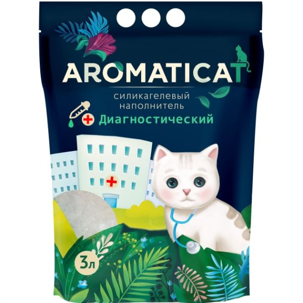 Впитывающий наполнитель AromatiCat Диагностический силикагелевый 3 л