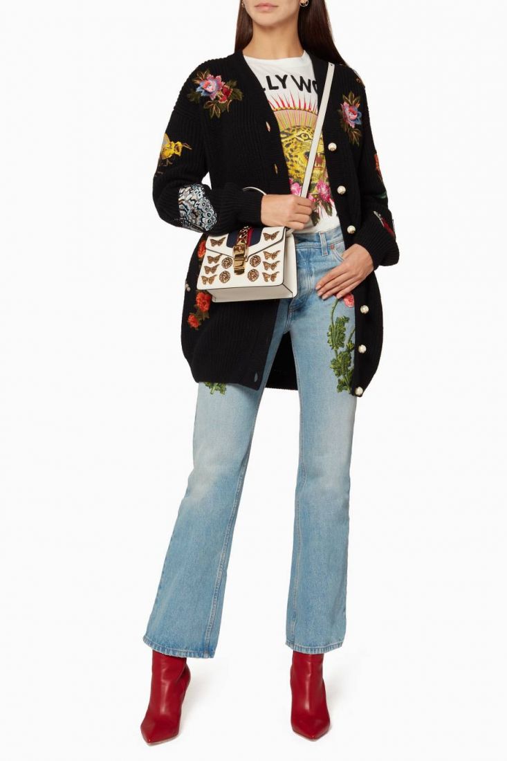 Gucci mini Sylvie animal studs bag