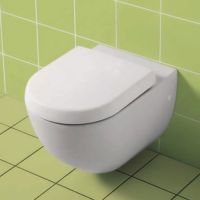 подвесной унитаз Villeroy Boch Subway 660010 с сиденьем 9M55S101