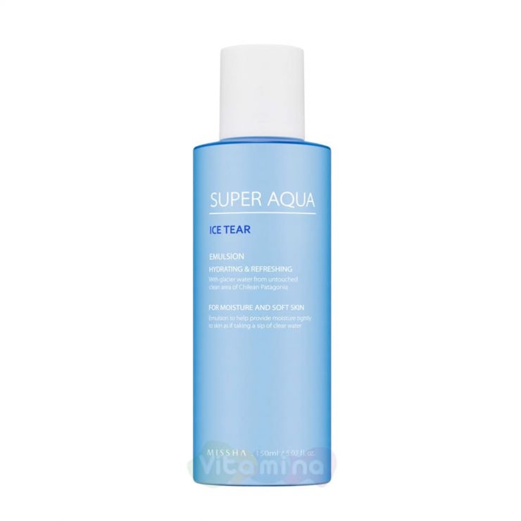 Missha Увлажняющая эмульсия "Ледяная слеза" Super Aqua Ice Tear Emulsion, 150 мл