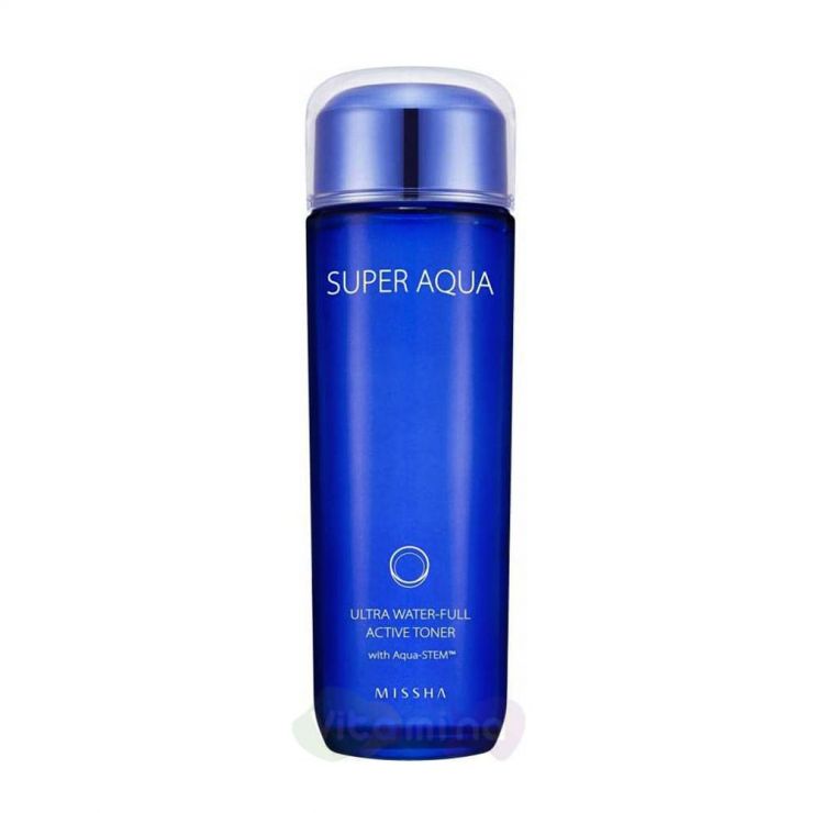 Missha Интенсивный увлажняющий тоник Super Aqua Ultra Water-Full Active Toner, 150 мл