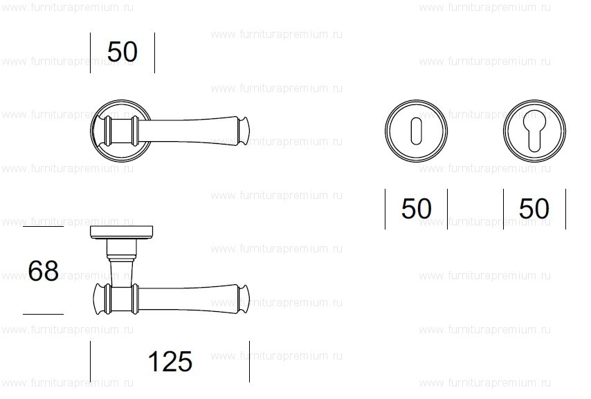 Ручка Salice Paolo Fresia 3255