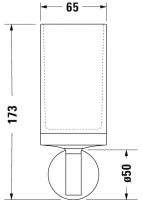 Duravit Starck T 9931 Стакан схема 2