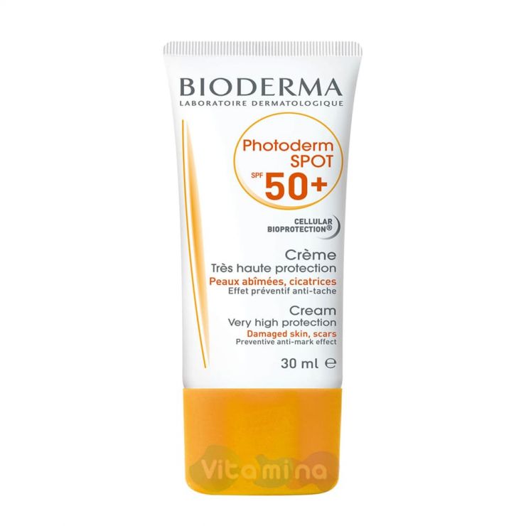 Bioderma PhotoDerm  СПОТ крем SPF 50+ Биодерма Фотодерм, 30 мл