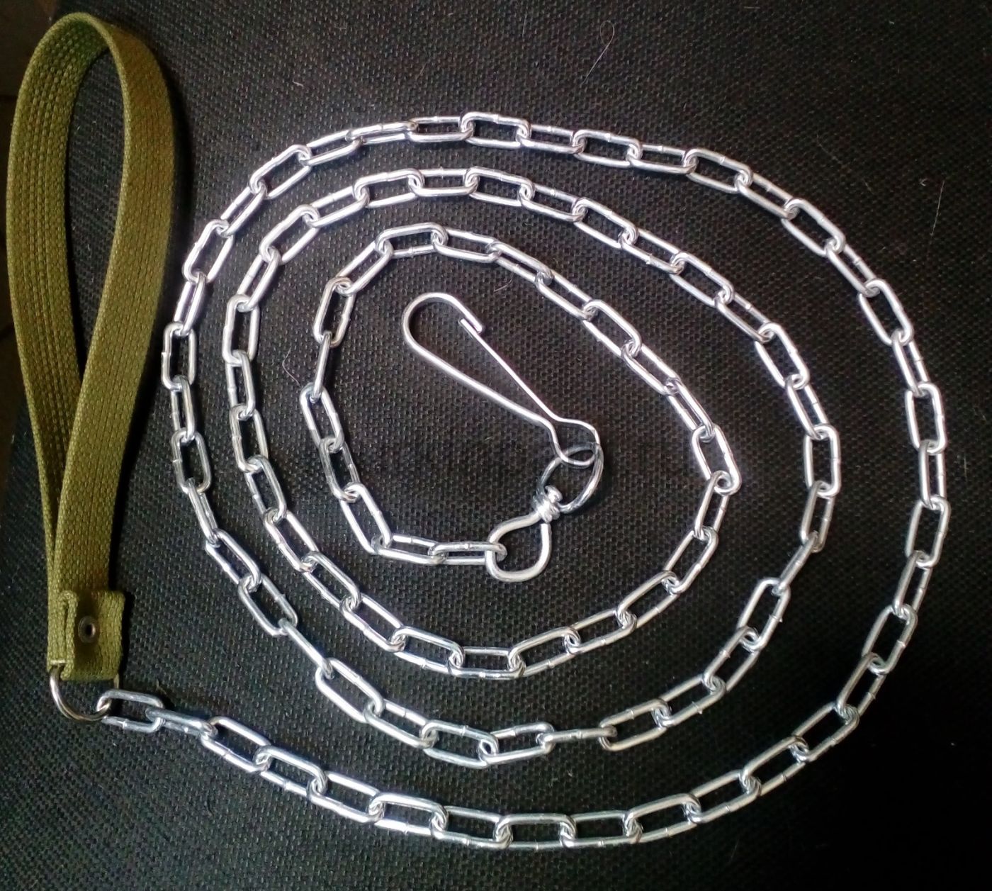 Поводок-цепь, d=3 мм, длина 3 м