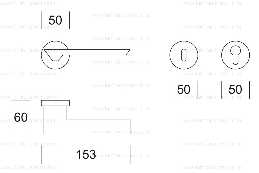 Ручка Salice Paolo Cedro 6060