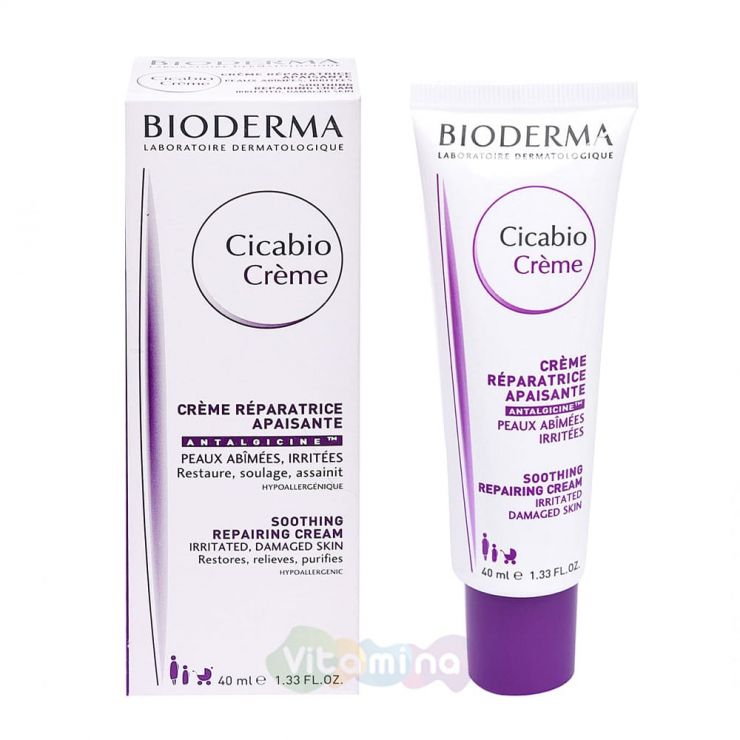 Bioderma Cicabio Заживляющий крем Биодерма Цикабио, 40 мл