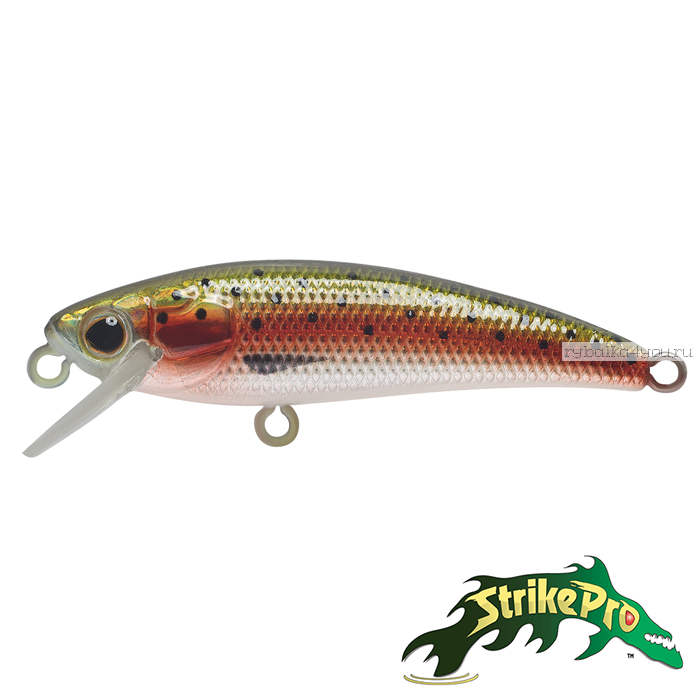 Воблер Strike Pro Chip Minnow 45S JS-406 45 мм / 2,5 гр / Заглубление: 0 - 0,5 м / цвет: 71RP