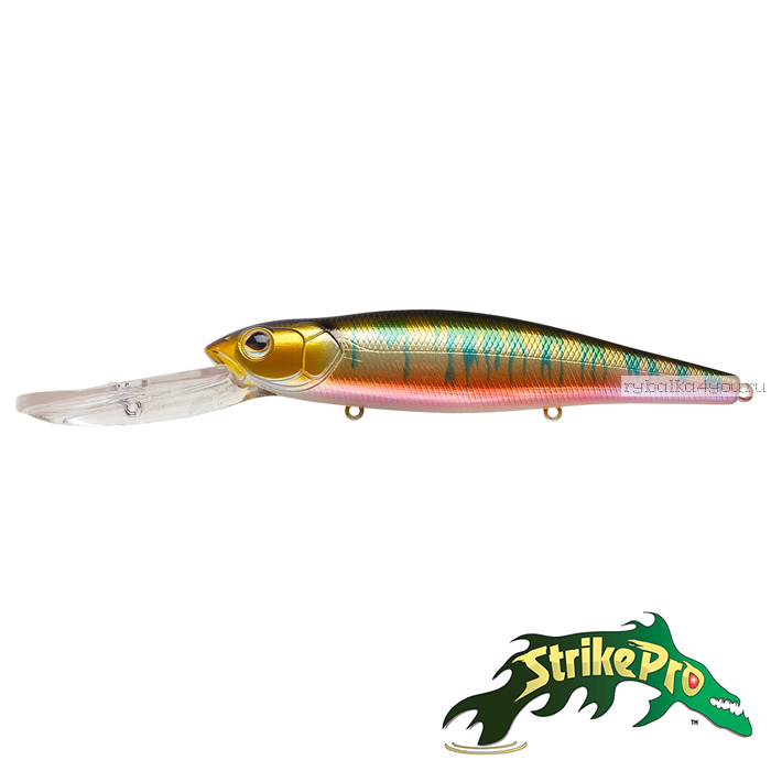 Воблер Strike Pro Deep Jer-O Minnow EG-054F 130 мм / 31 гр / Заглубление: 5 - 6 м / цвет: A203-264