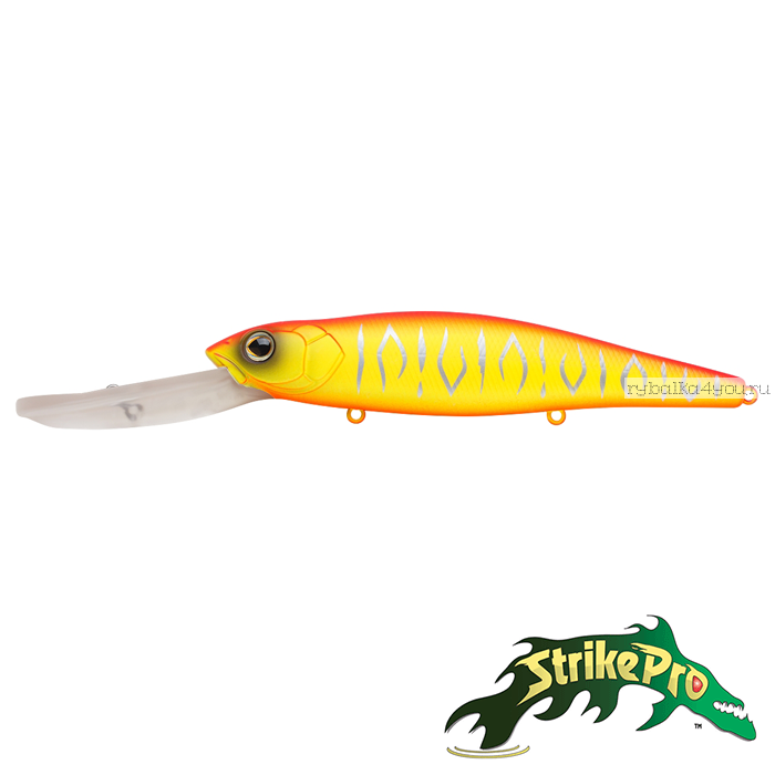 Воблер Strike Pro Deep Jer-O Minnow EG-054F 130 мм / 31 гр / Заглубление: 5 - 6 м / цвет: A221S