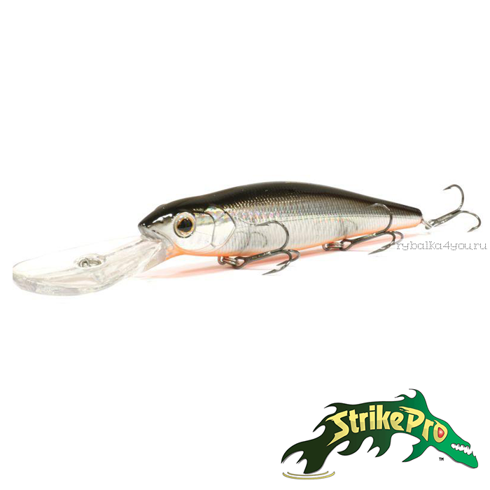 Воблер Strike Pro Deep Jer-O Minnow EG-054F 130 мм / 31 гр / Заглубление: 5 - 6 м / цвет: A70-713