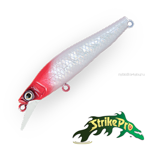 Воблер Strike Pro IB Minnow JET JS-275 75 мм / 9 гр / Заглубление: 0 - 2,5 м / цвет: 022PPPV