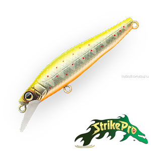 Воблер Strike Pro IB Minnow JET JS-275 75 мм / 9 гр / Заглубление: 0 - 2,5 м / цвет: A190ES