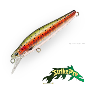 Воблер Strike Pro IB Minnow JET JS-276 95 мм / 13 гр / Заглубление: 0 - 3 м / цвет: 71RP