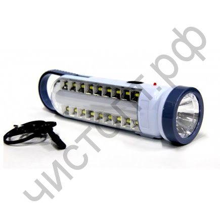 Фонарь кемпинг. аккум. SH-189AS  1LED+1LED (1светодиод.+ 1светодиод.) 3 реж. заряд 220в и от солнца ,USB выход для зарядки