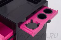 Парикмахерская тележка QA00265-X розовая - вид 6