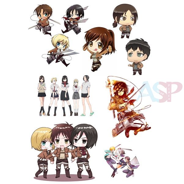 Стикеры Attack on Titan
