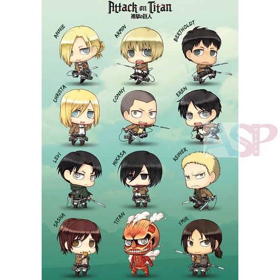 Стикеры Attack on Titan