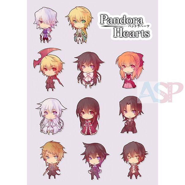 Стикеры Pandora Hearts