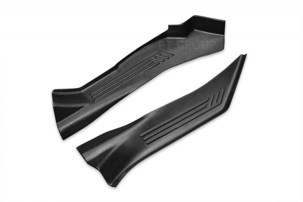 Накладки на ковролин тоннельные (ABS) (2 шт) RENAULT Kaptur 2016-